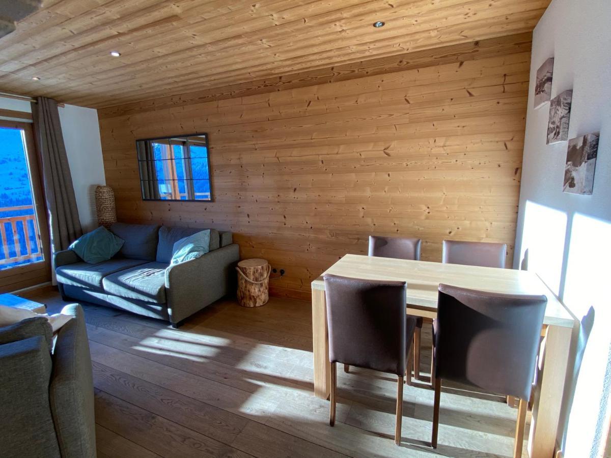 Vue Panoramique Sur Les Montagnes Plein Sud - T2 Skis Aux Pieds, Piscine & Spa Flaine Buitenkant foto